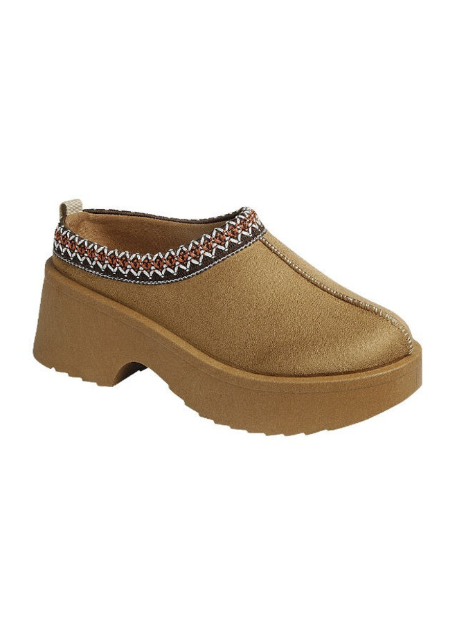 Menu-4 Casual Flats - Tan