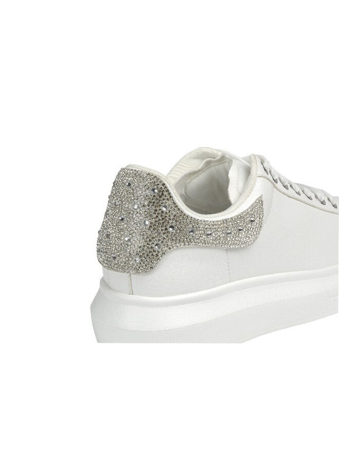 Princess-2 Casual Sneakers - White/Silver