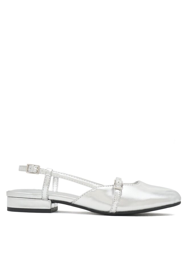 Cappy Casual Heel - Silver