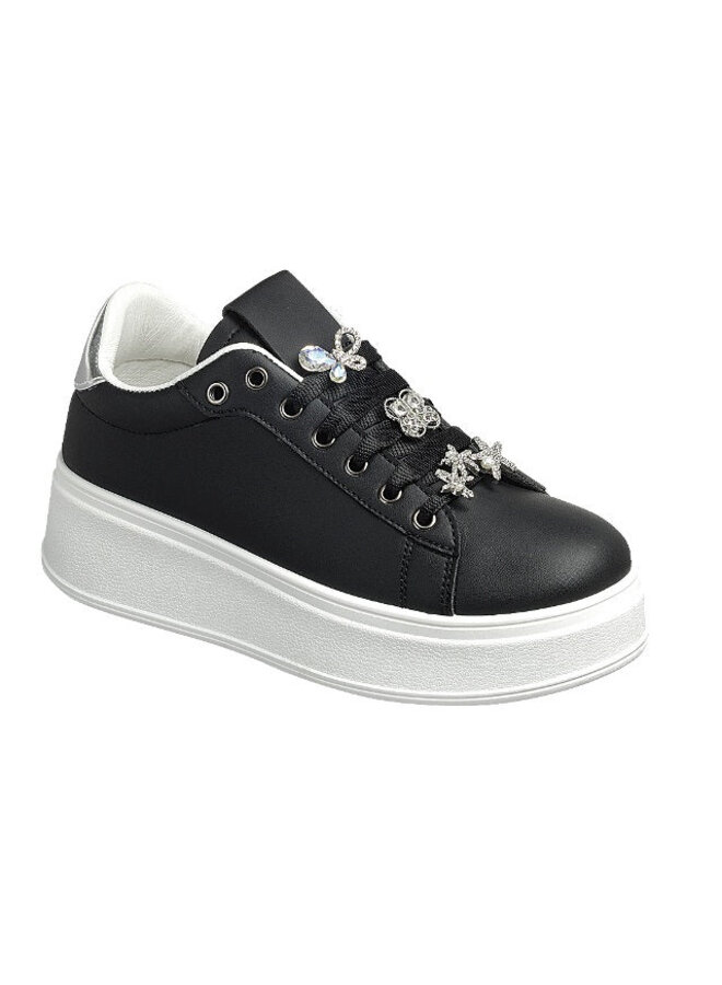 Hailey-26 Casual Sneakers - Black