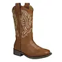 Cowboy-01L Casual Boots - Tan