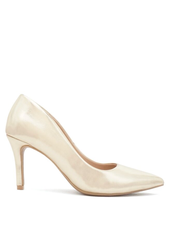 Florian Casual Heels - Gold Pu