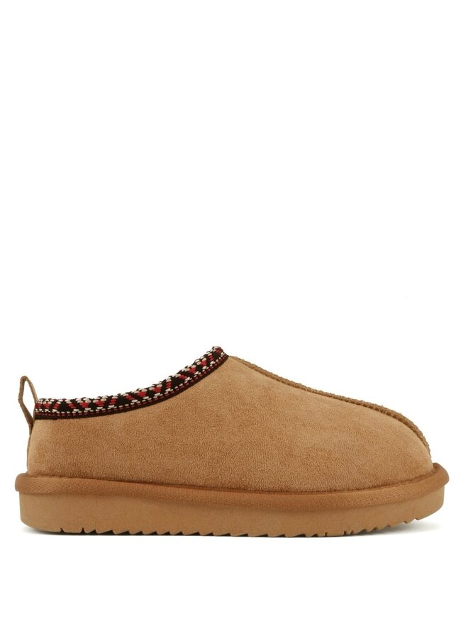 Simmon-2 Kids Slippers - Tan