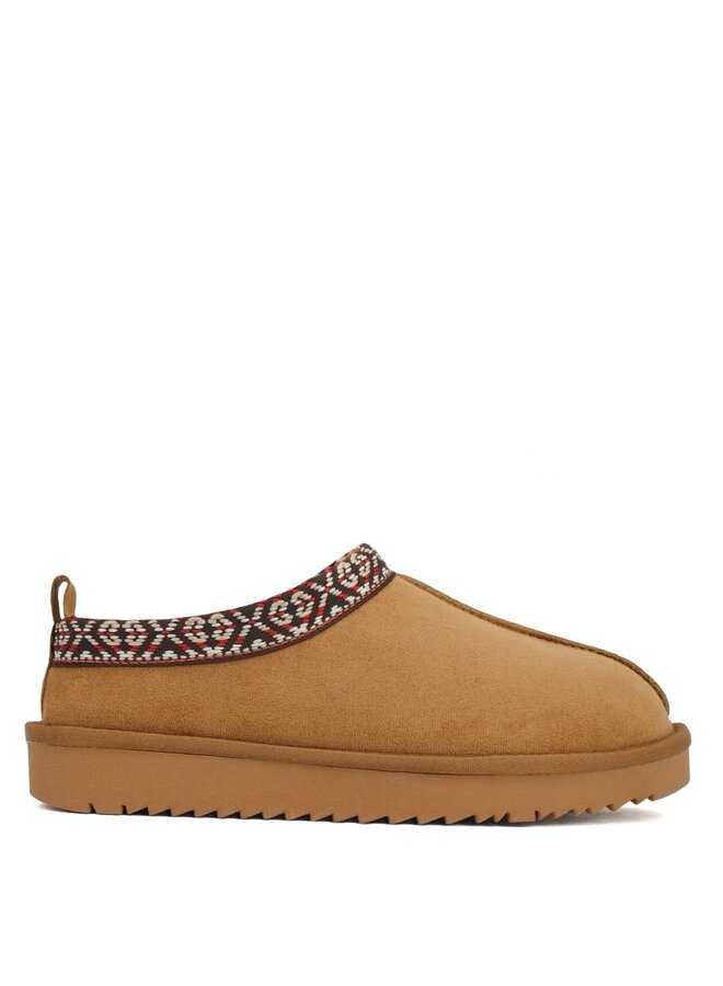 Simmon Casual Slippers  - Tan