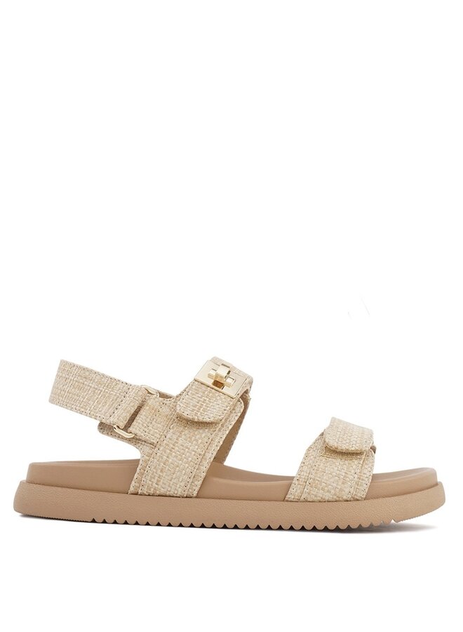 Cobber Casual Sandals - Raffia Natural