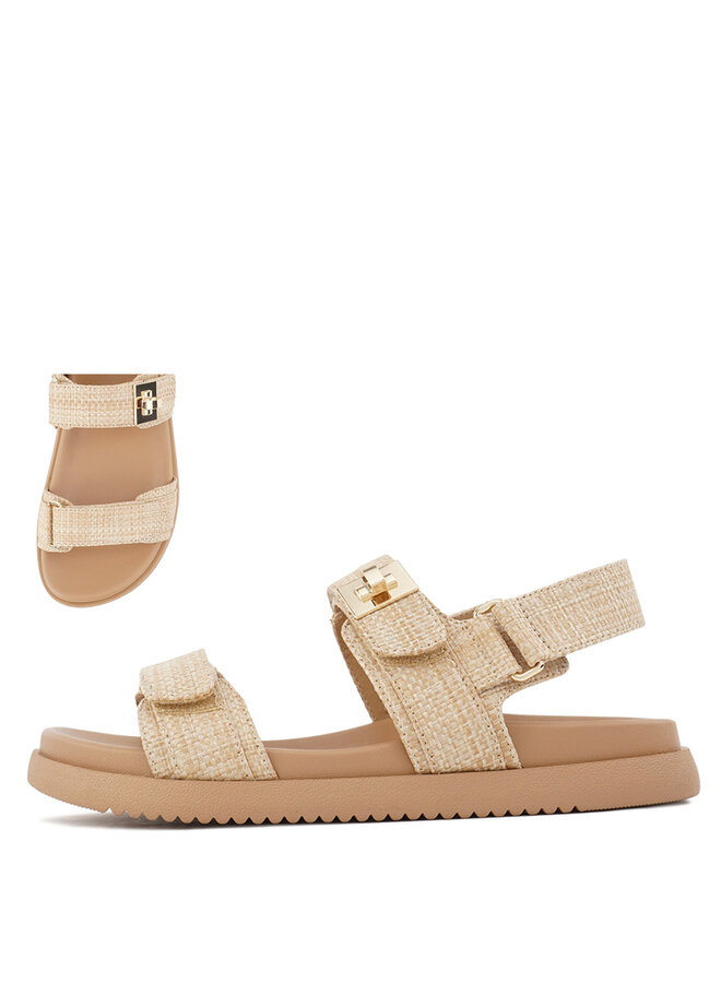 Cobber Casual Sandals - Raffia Natural