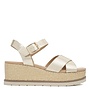 Clever Platform Sandals - Gold