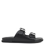 Esmond Casual Sandals - Black Pu