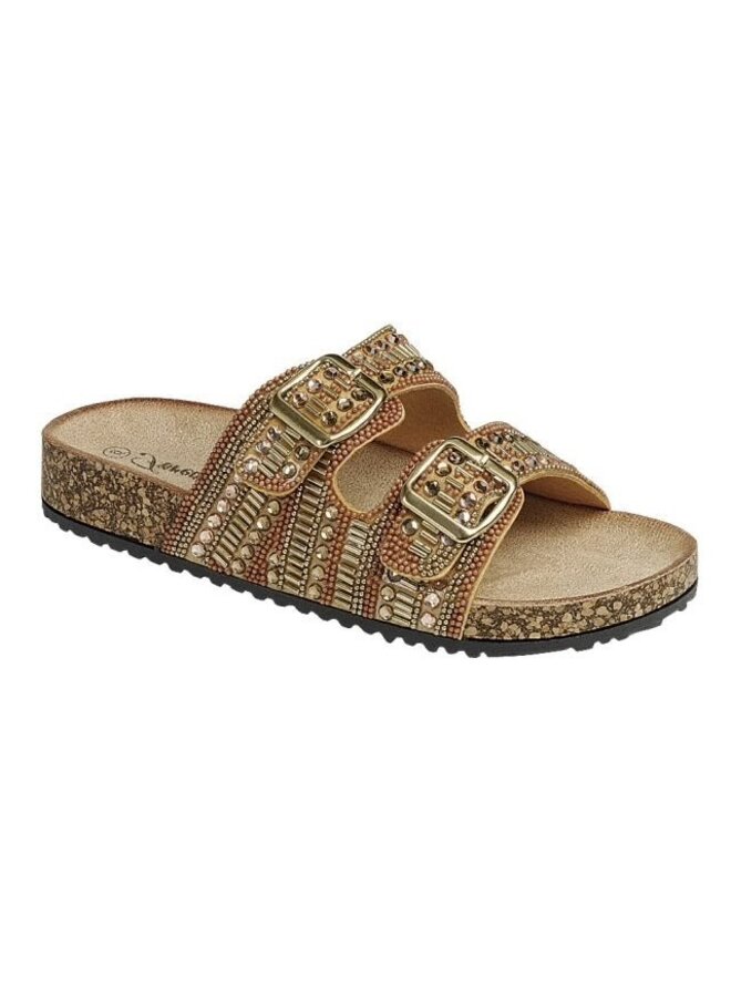 Bacon-21 Casual Sandals - Gold