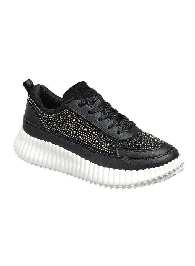 Volume-02 Casual Sneaker - Black/White