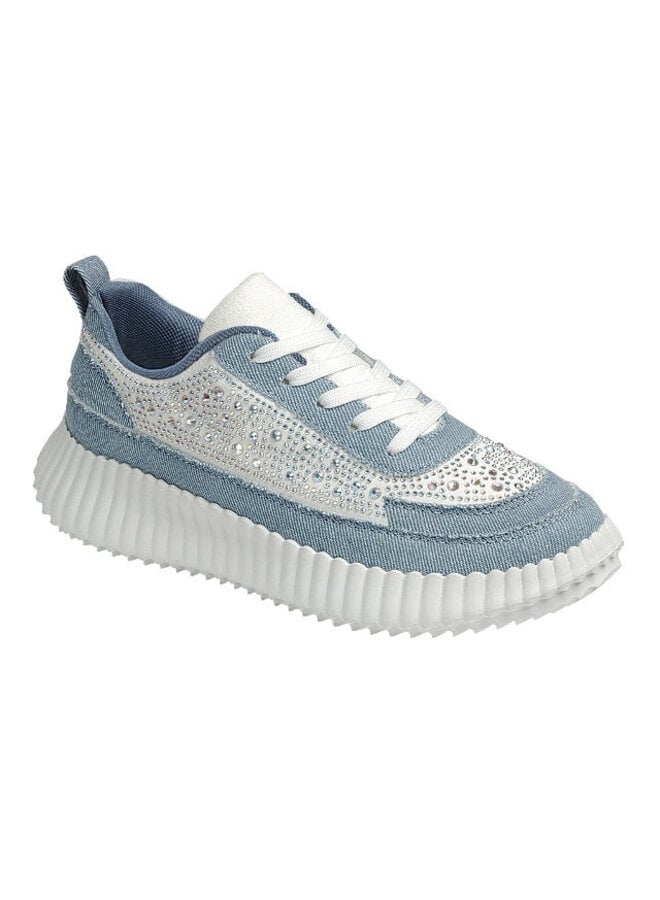 Volume-02 Casual Sneaker - Blue Denim