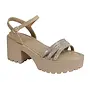 Kira-47 Casual Sandals - Taupe