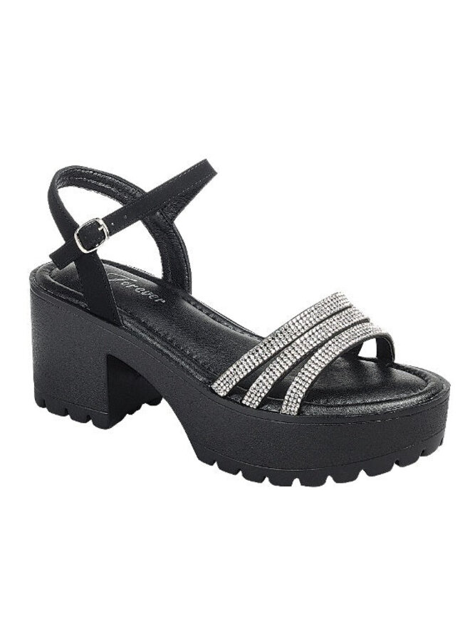 Kira-47 Casual Sandals - Black