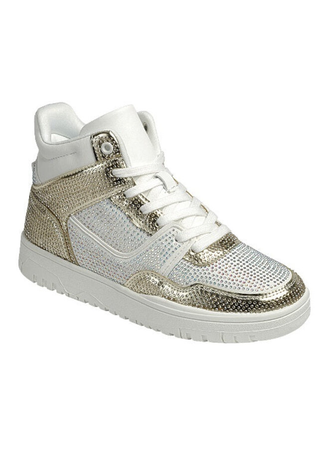 Rich-42 Casual Sneaker - Gold/White