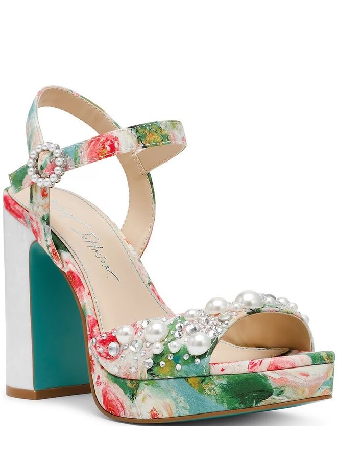 Sb-Avian Dressy Heel - Rose Multi