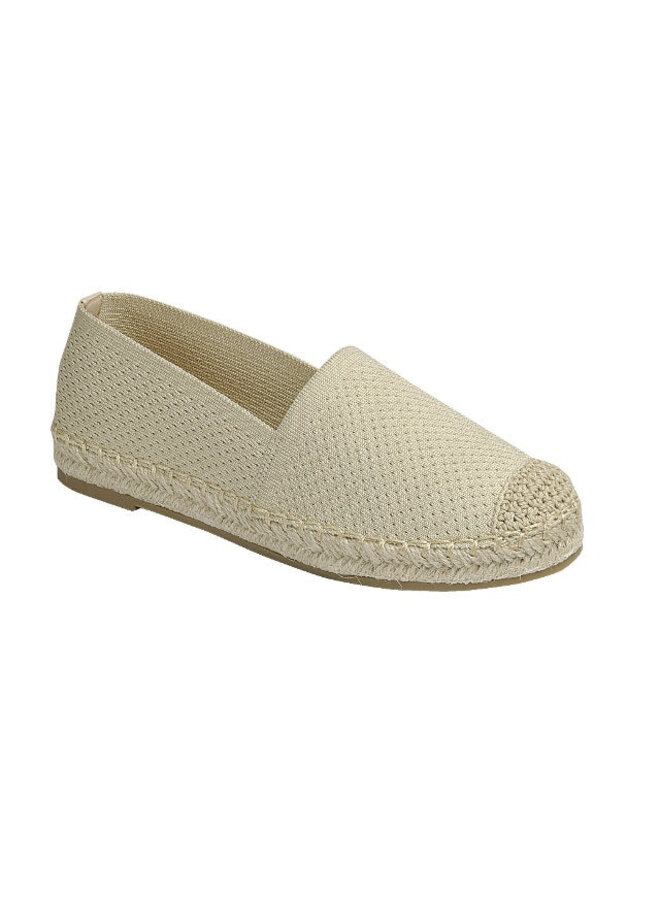 Expo-20 Espadrille Flats - Cream