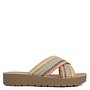 Lucy Comfy Sandals - Raffia Multi