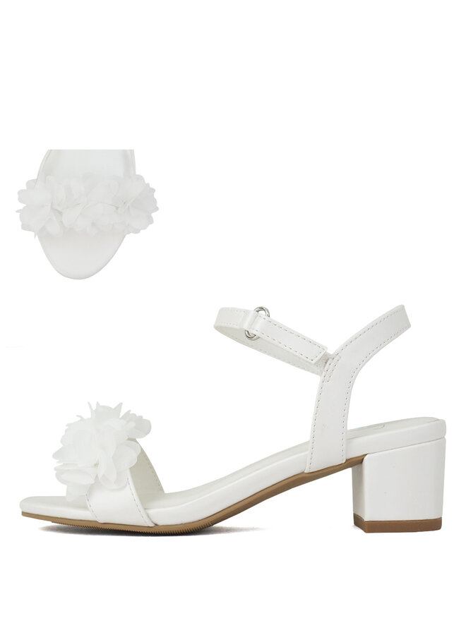 Camryn-2 Kids Heels - White Pu