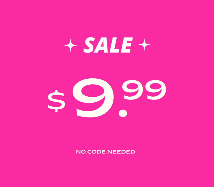SALE $9.99