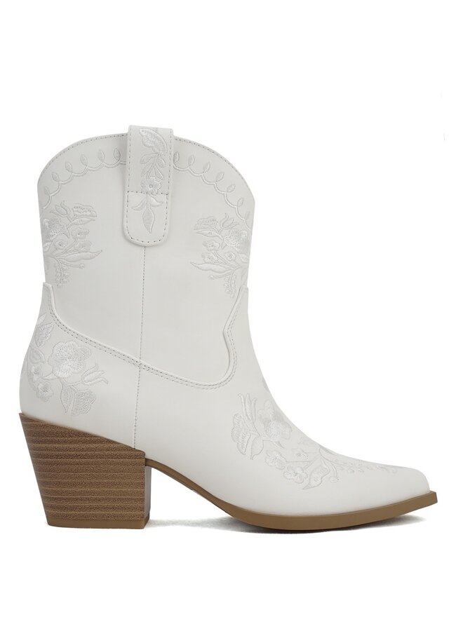 Gracie Dressy Boot - Ivory