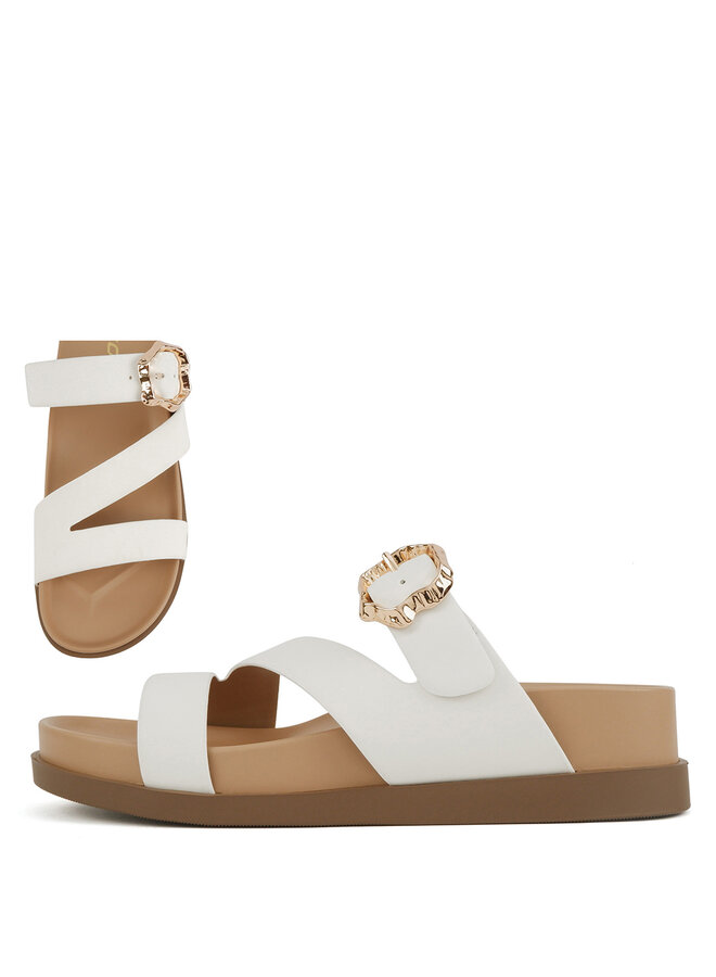 Astrid Casual Sandals - White Nb
