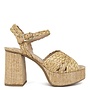 Teacup Casual Heels - Raffia