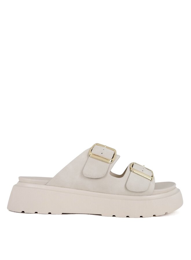 Uberta Comfy Sandal - Beige