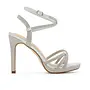 Helena-8 Dressy Heels - Silver Shimmer