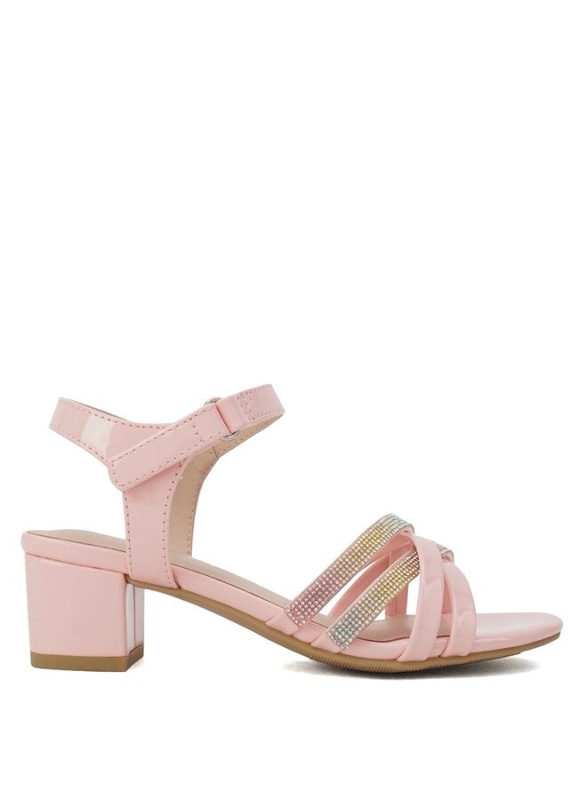 Hall-2 Kids Heels - Pink Patent