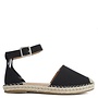 Keiza Casual Espadrille - Black