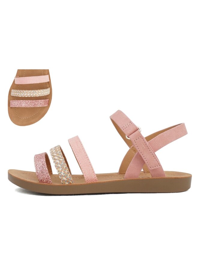Essay-2 Kids Sandals - Mauve Multi