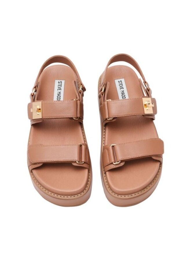 Bigmona Casual Sandals - Tan Leather
