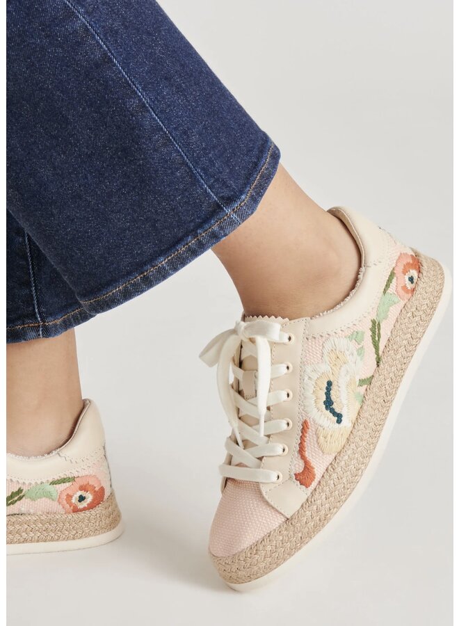 Azalia Casual Sneaker - Pink Floral