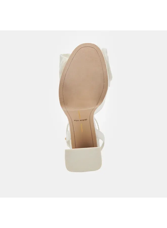 Patton Dressy Heel - Ivory Satin