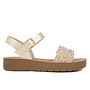 Sam-2 Kids Sandals - Gold Multi