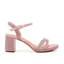Nelly-10 Dressy Heels - Pink Shimmer