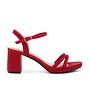 Nelly-10 Dressy Heels - Red Shimmer