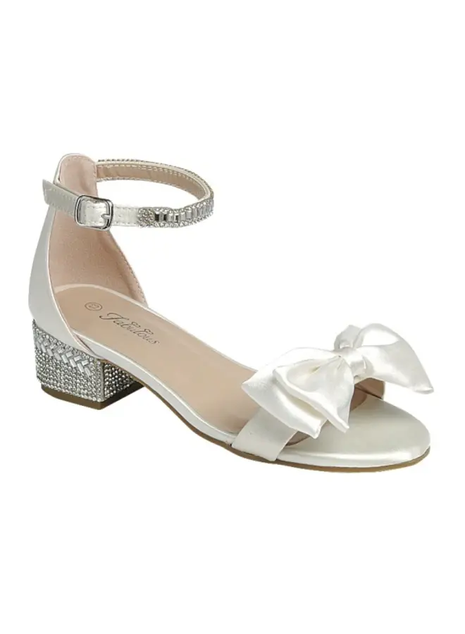 Natalie-65k Kids Heel - Off White