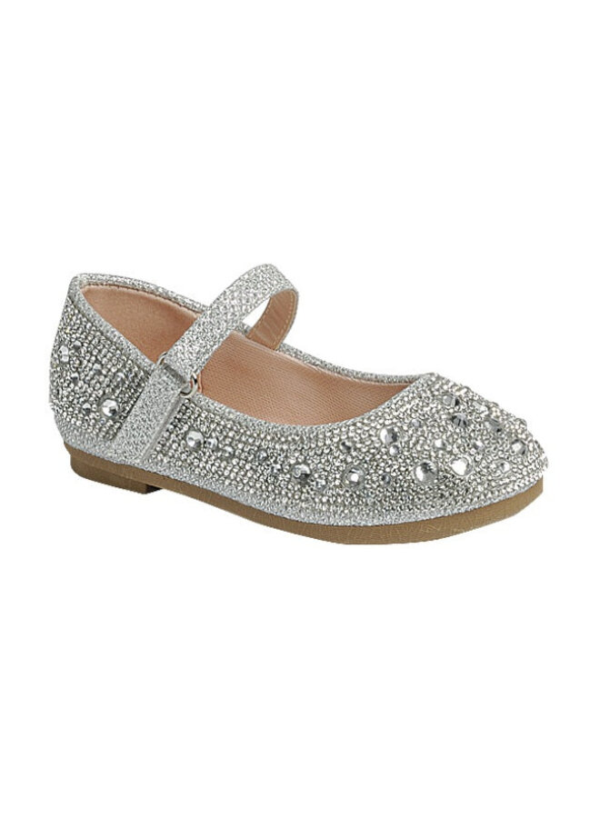 Mariana-25ka Baby Flats - Silver