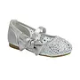 Gloria-10ka Baby Flats - Silver