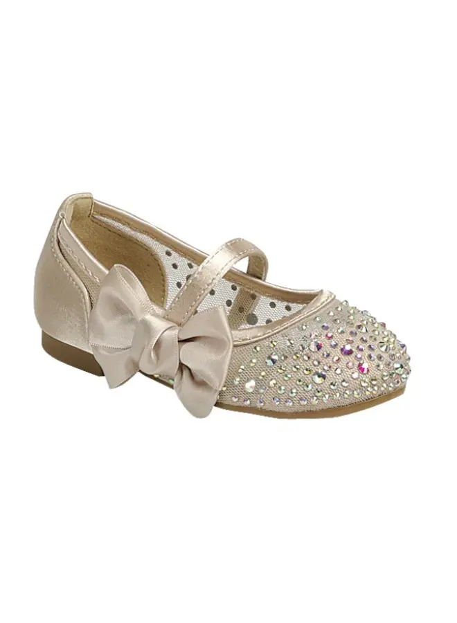Gloria-10ka Baby Flats - Gold