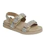 Gigi-53 Flat Sandal - Taupe