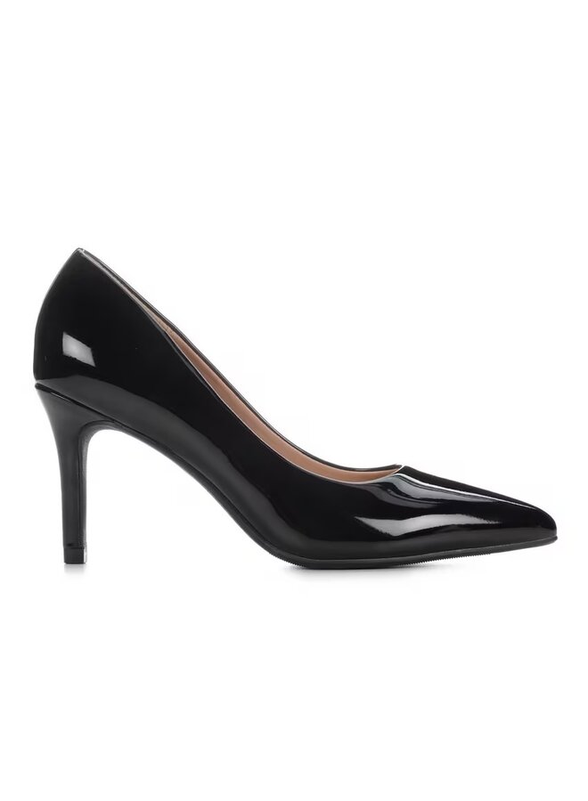 Florian Casual Heels - Black Patent