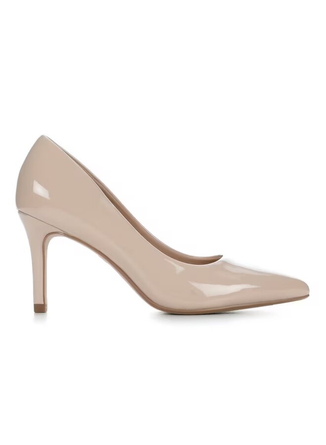 Florian Casual Heels - Beige Patent