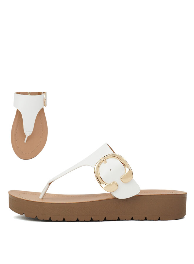 Robert Casual Sandals - White