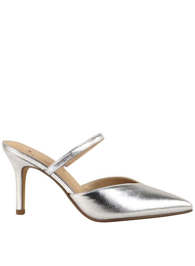 Kingdom Dressy Heels - Silver Metallic