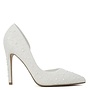 Gianna Dressy Heel - White/Pearl