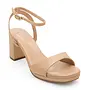 Nelly-48 Dressy Heel - Nude Pu