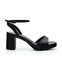 Nelly-48 Dressy Heel - Black Pu