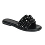 Deal-29 Flat Sandal - Black